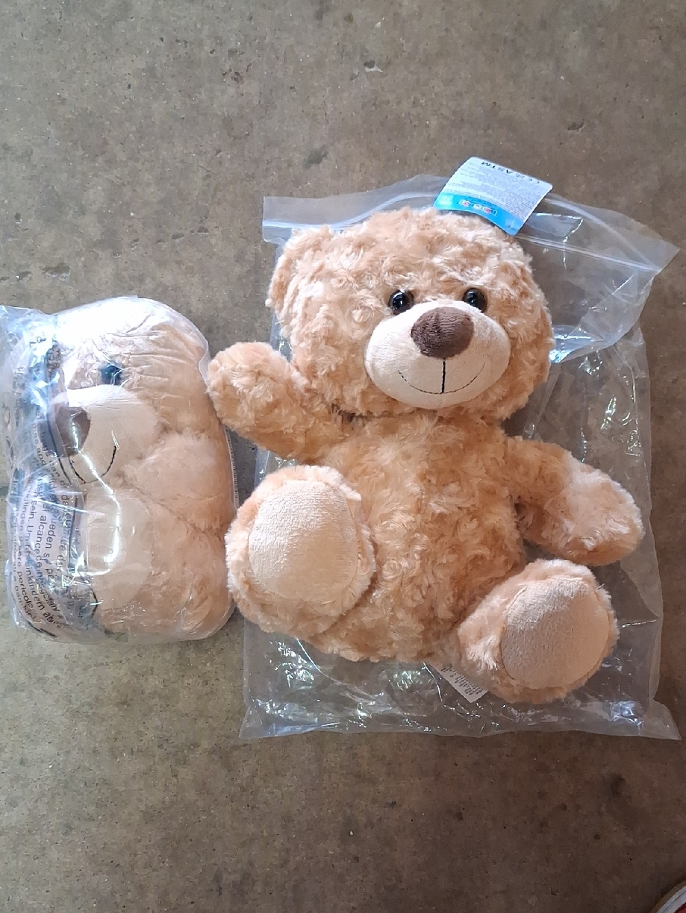 NWT 2 BenBen Brown Teddy Bear Stuffed Animal, 12 inch
